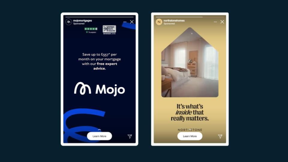 Homepage - stories